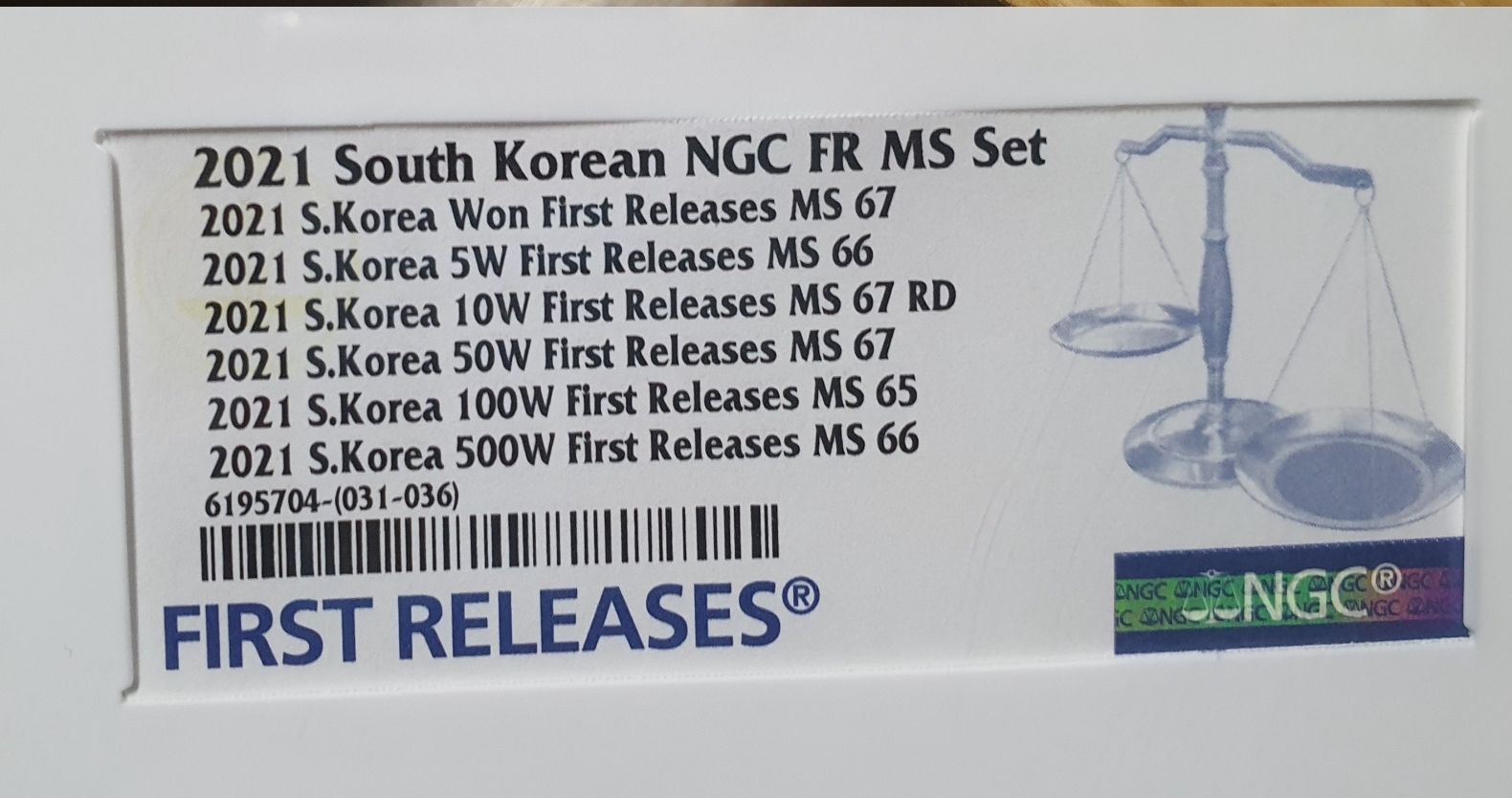 2021년 FIRST RELEASES(퍼스트 릴리스) 멀디