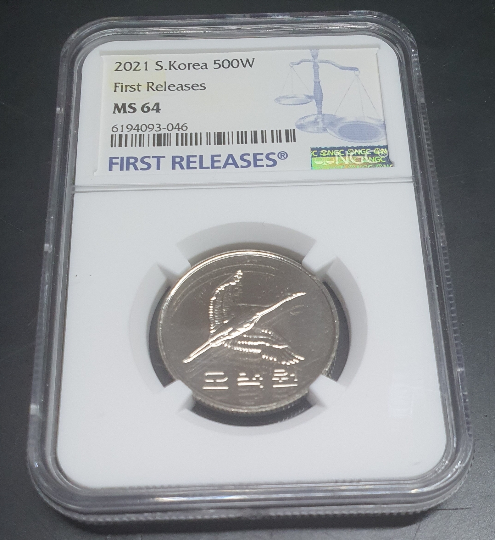 2021년 500주 PMG64등급 퍼스트릴리스
