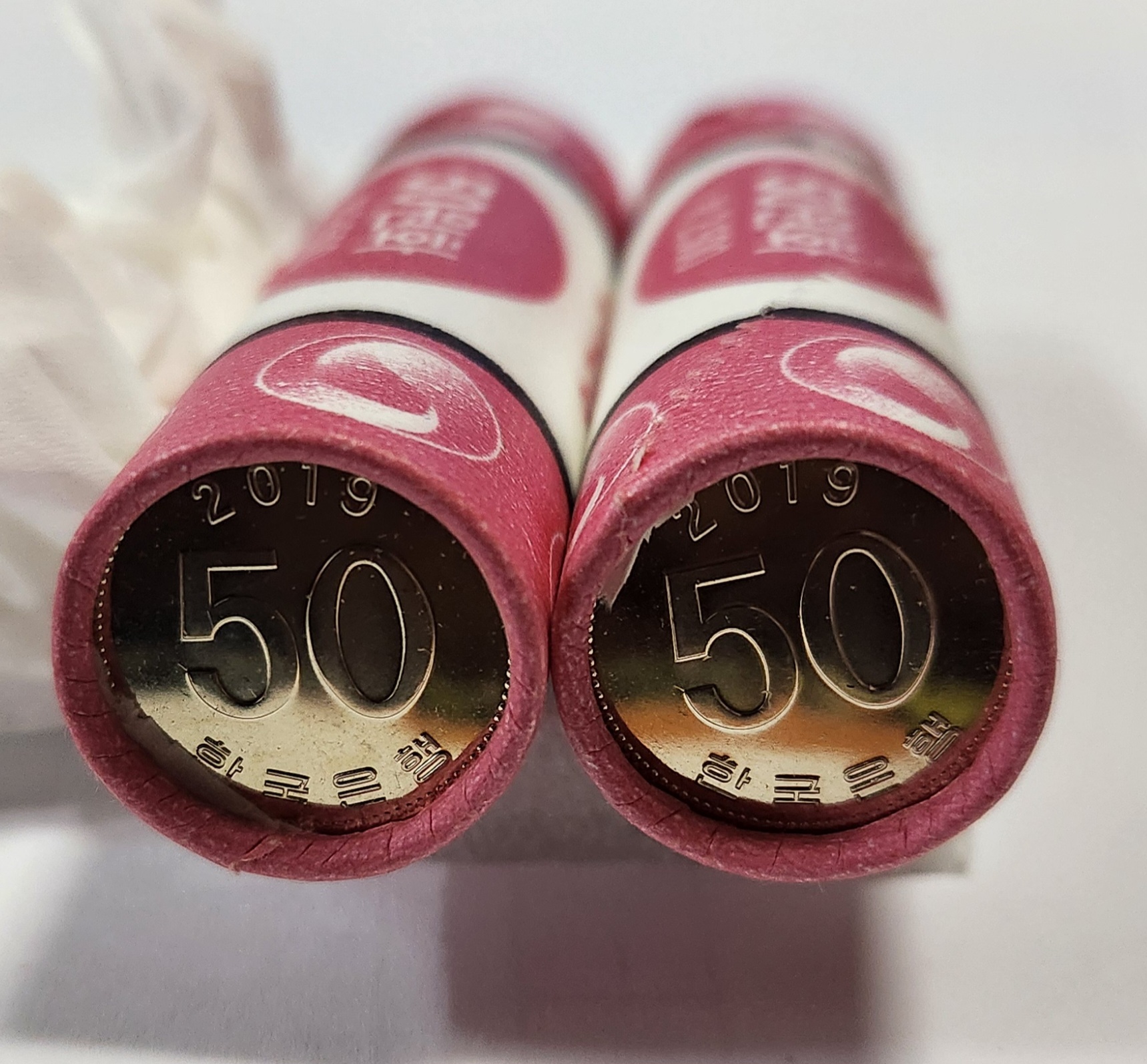 2019년 한국은행 50주 2롤1세트