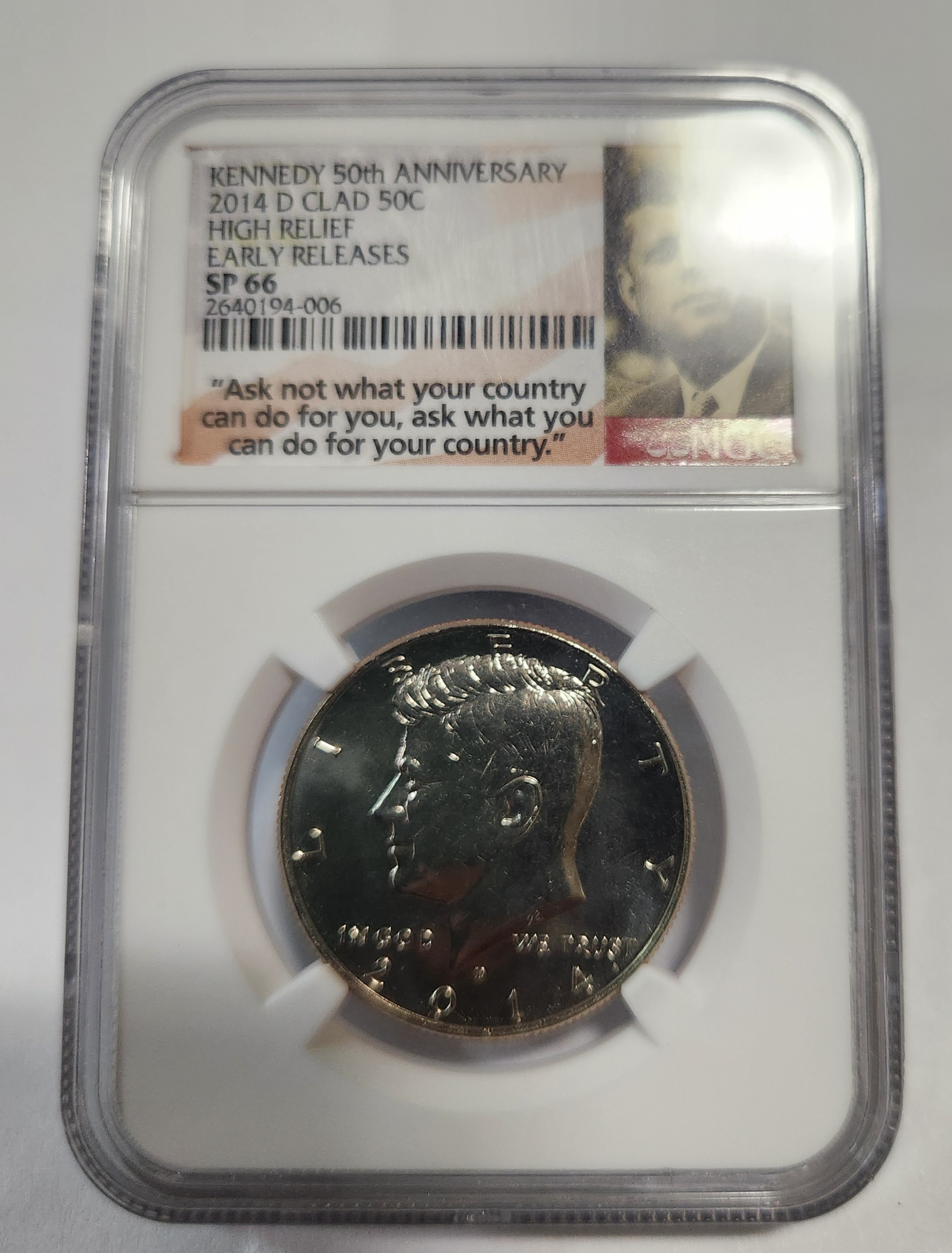 케네디50주년/SP66/2014년D(Denver) Clad50c