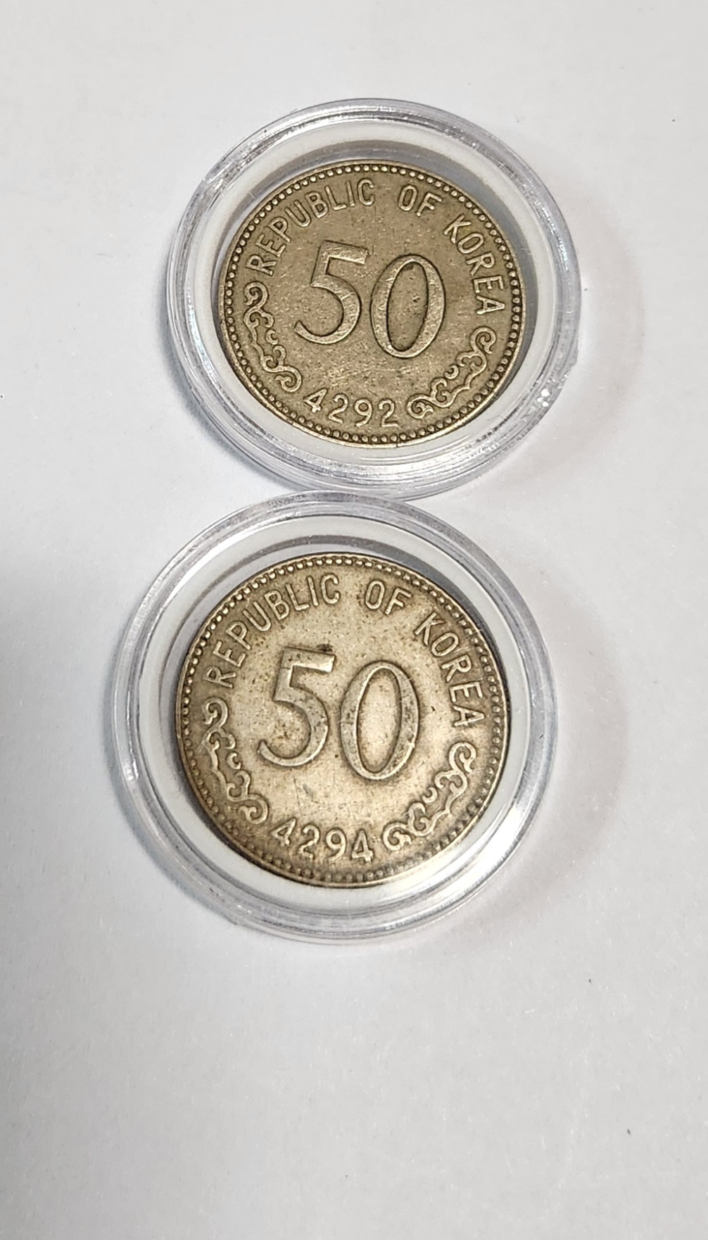 50환2점1세트/4292년 4294년