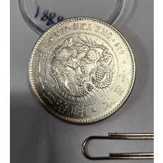 명치21년(1888년) 1엔은화