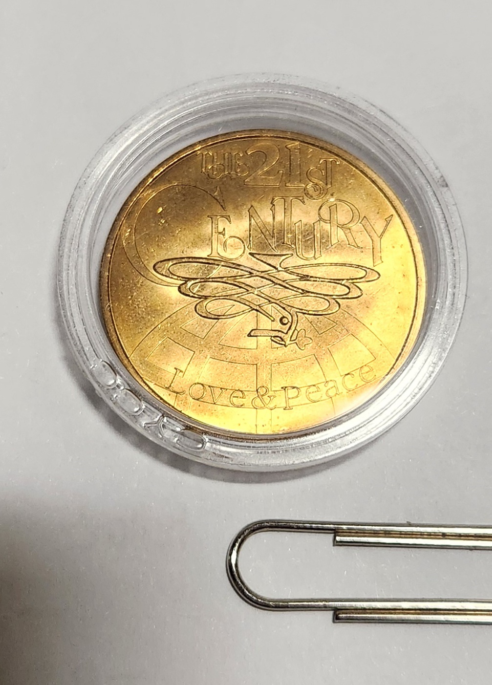 21세기 평화기원 메달1점