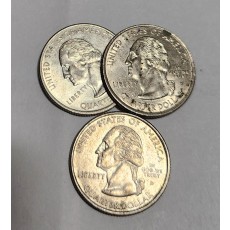 조지워싱턴 쿼터달라3점1세트