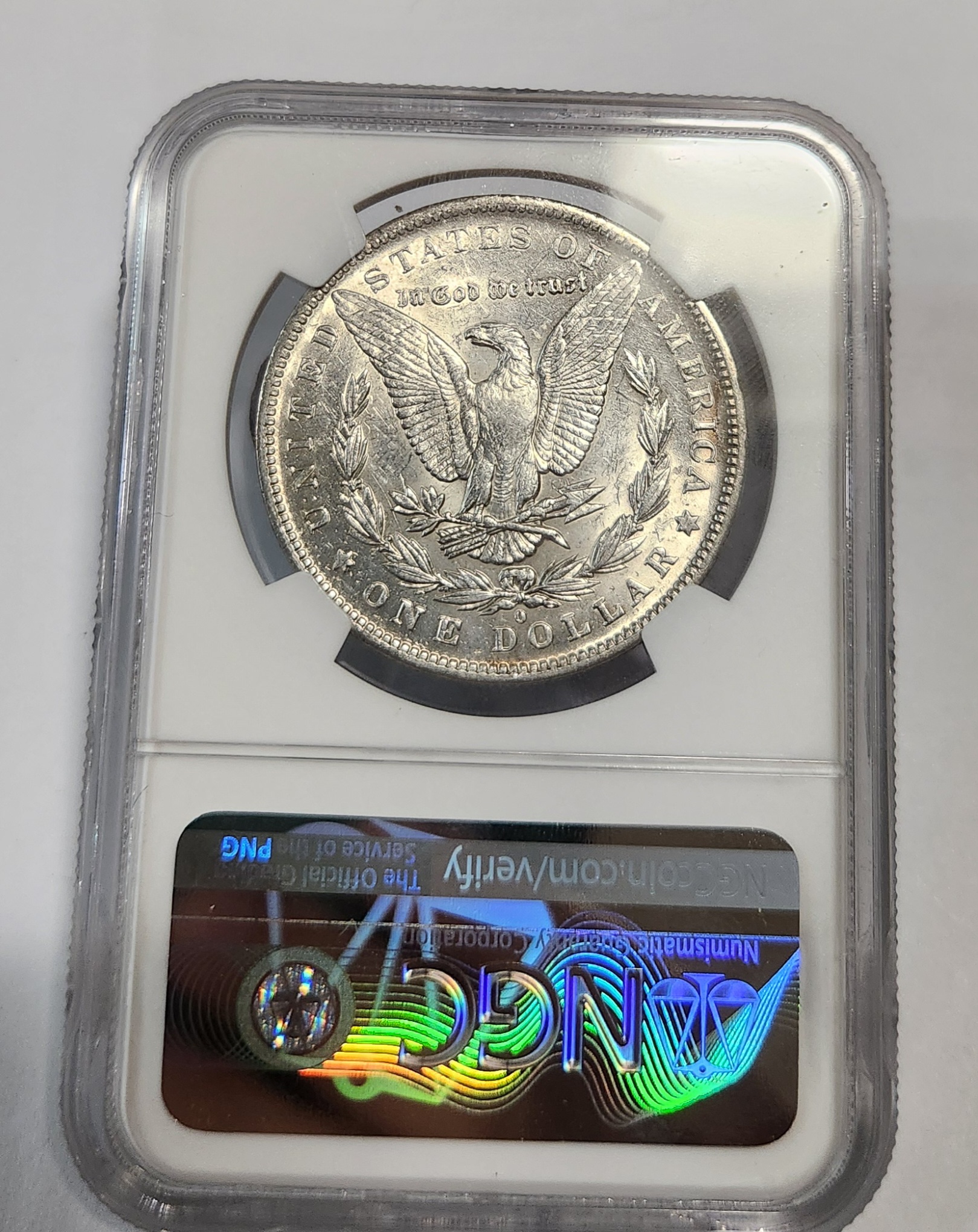 1883년 모건달러/AU55등급