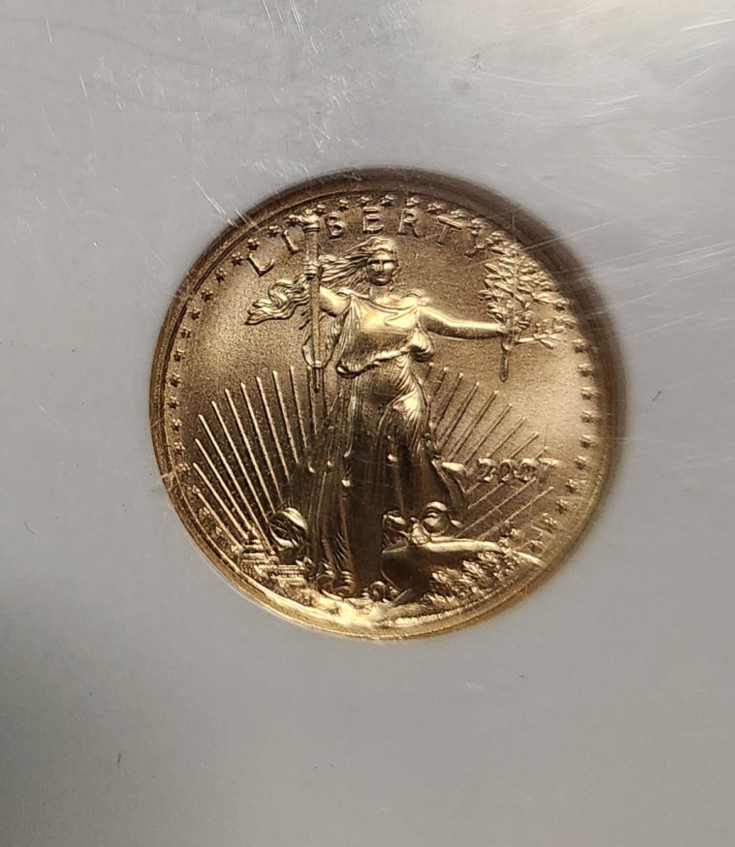 2007년 이글5달러/금화/MS70등급