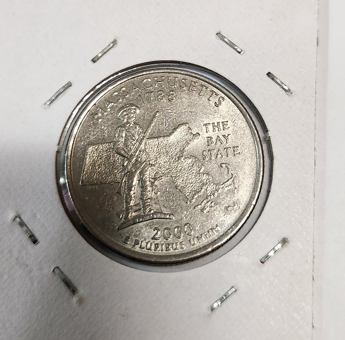 2000년 조지워싱턴 쿼터달라1점