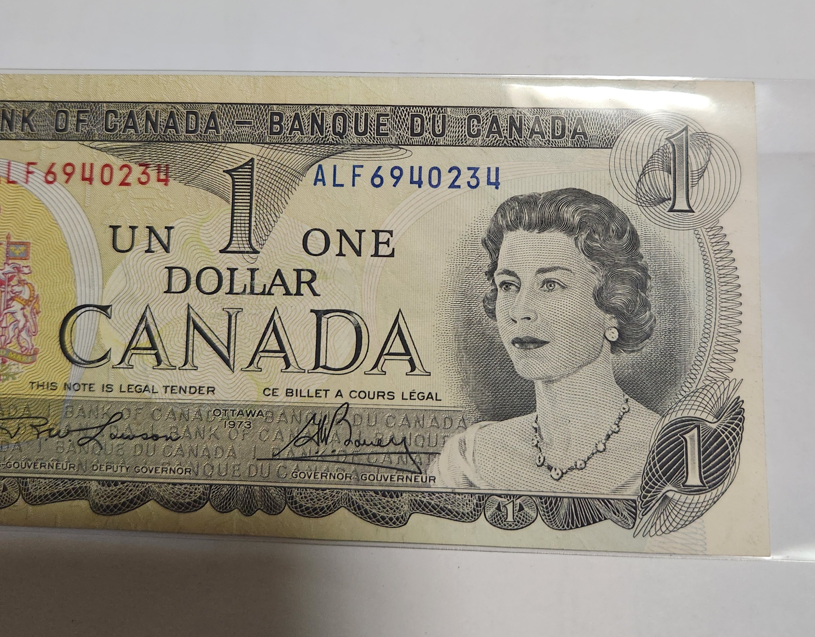 Bank of Canada캐나다중앙은행/1달러/준미급