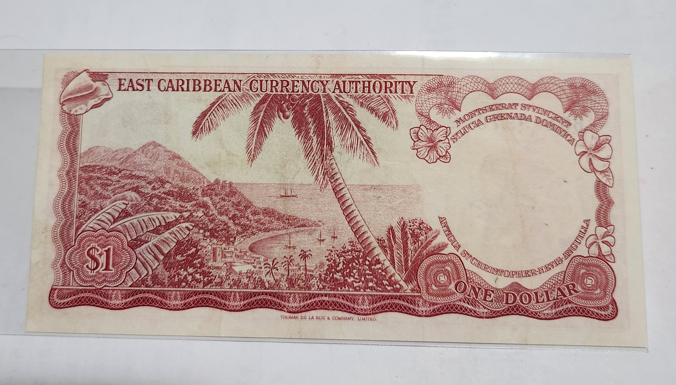 동 캐러비안 1달러/준미급/1965년