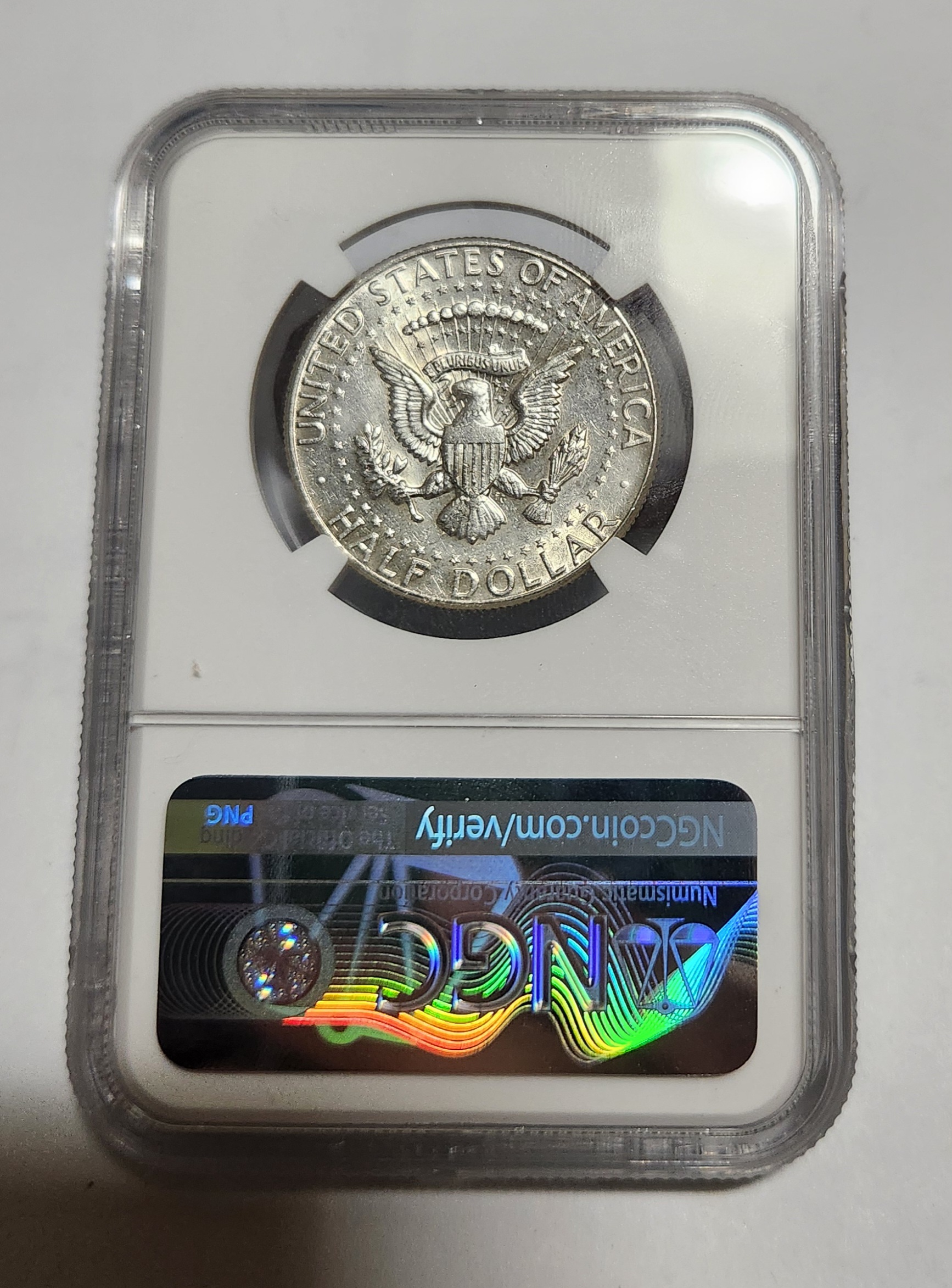 1964년 케네디 하프달러/AU DETAILS