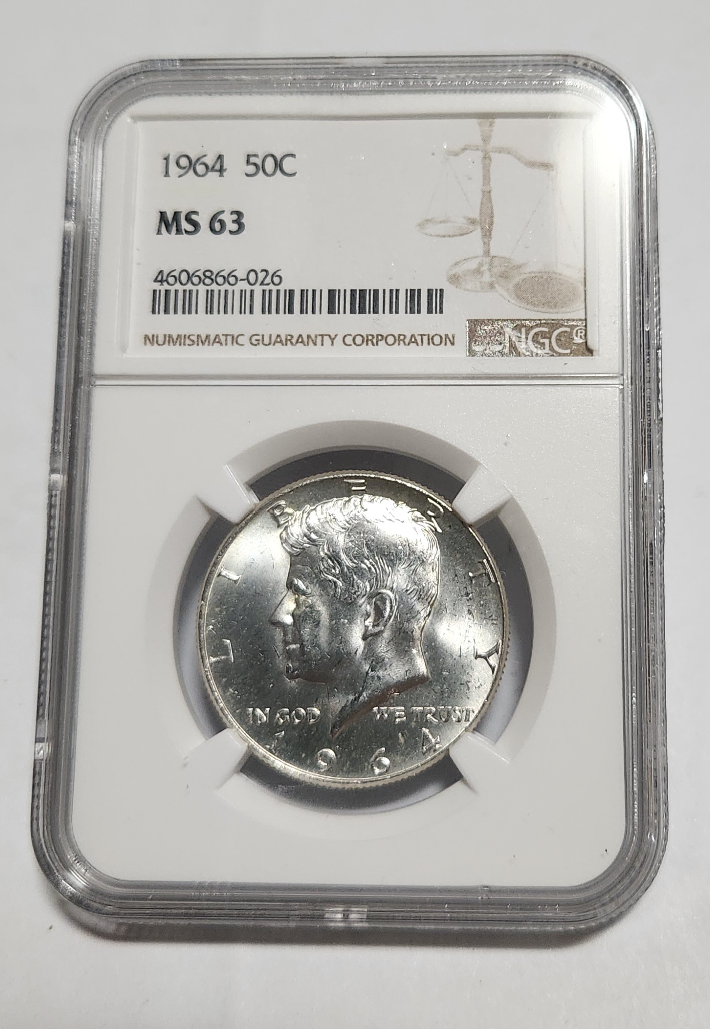 1964년 케네디 하프달러/MS63