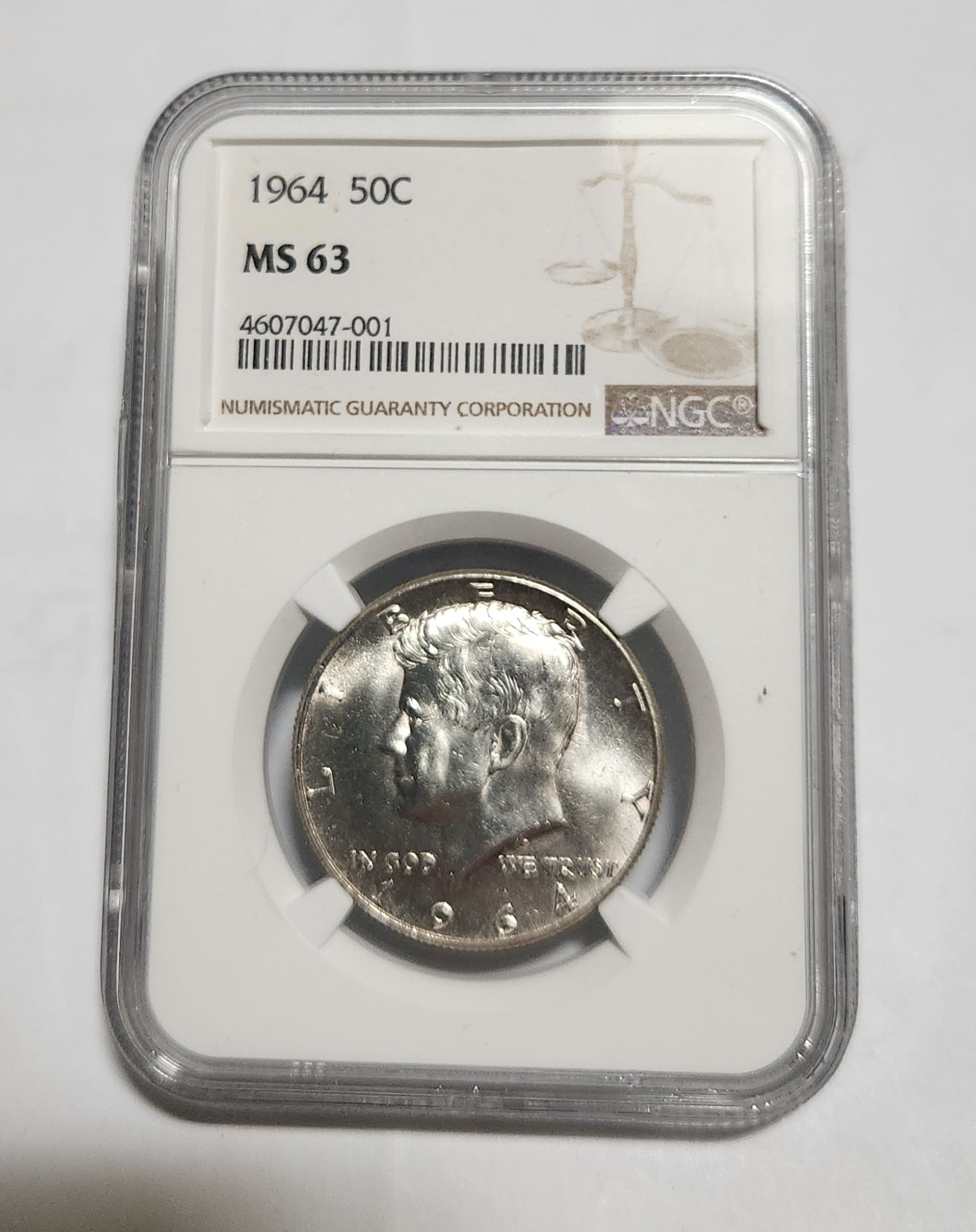 1964년 케네디 하프달러/MS63