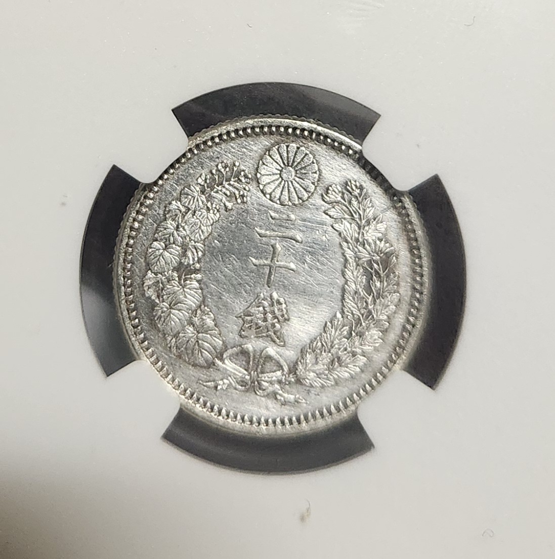 1876년 20전 은화/AU DETAILS