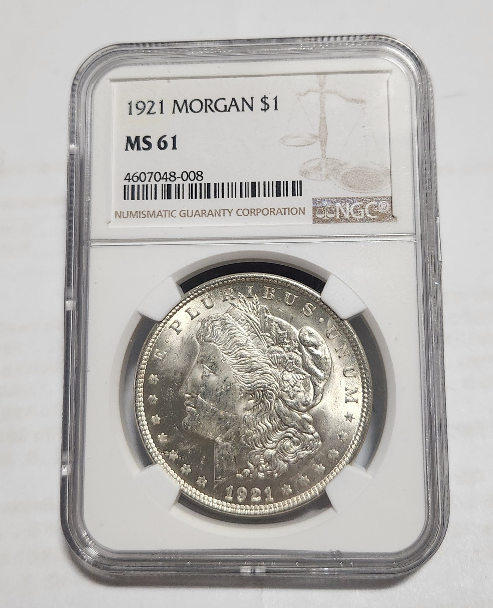 1921년 모건달러은화/MS61