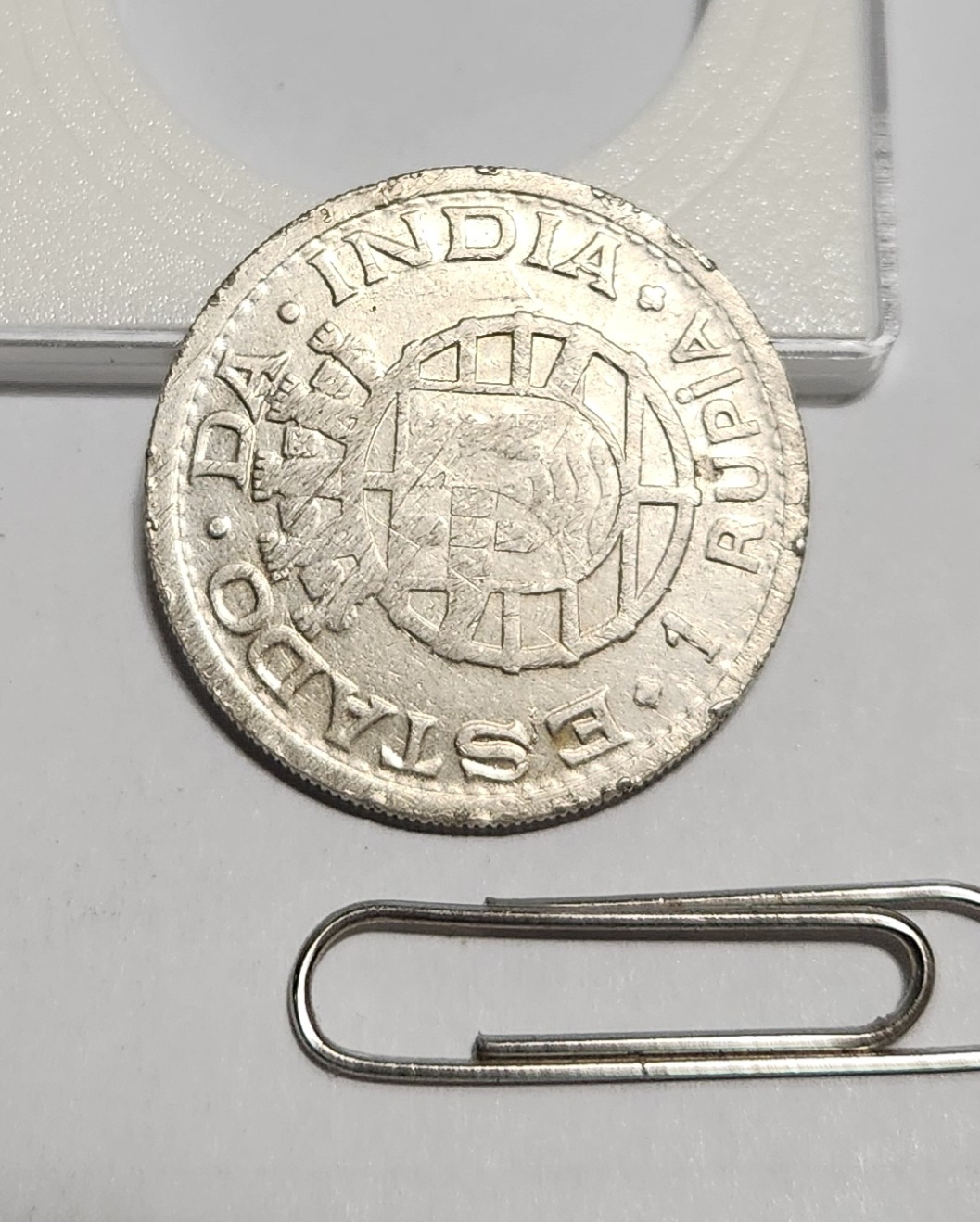 1947년/인도1루피은화/실버90%