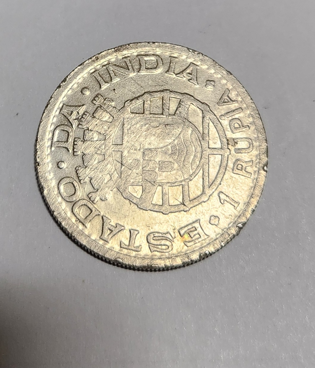 1947년/인도1루피은화/실버90%