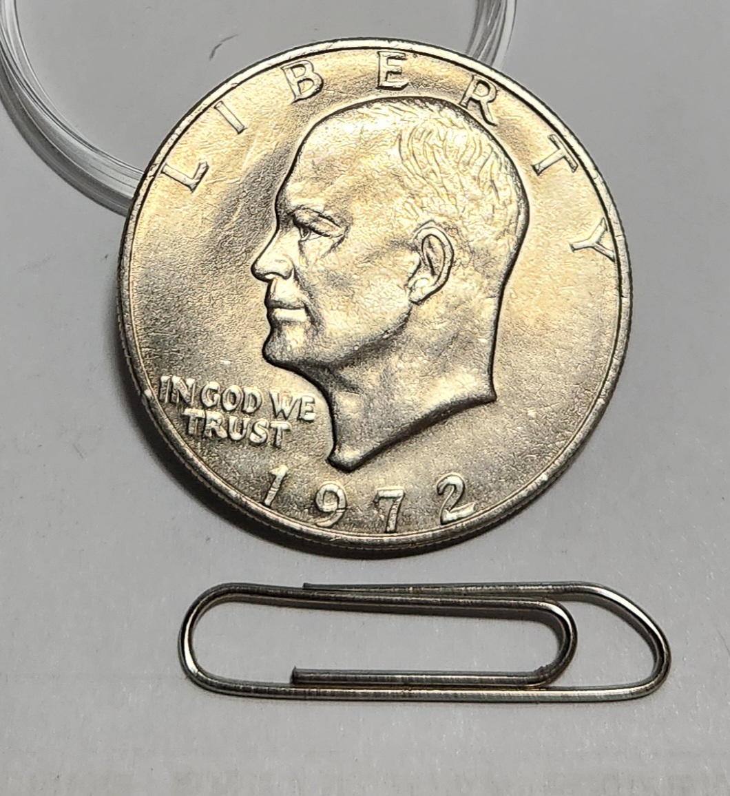 1972년/아이젠하워1달러/실버40%