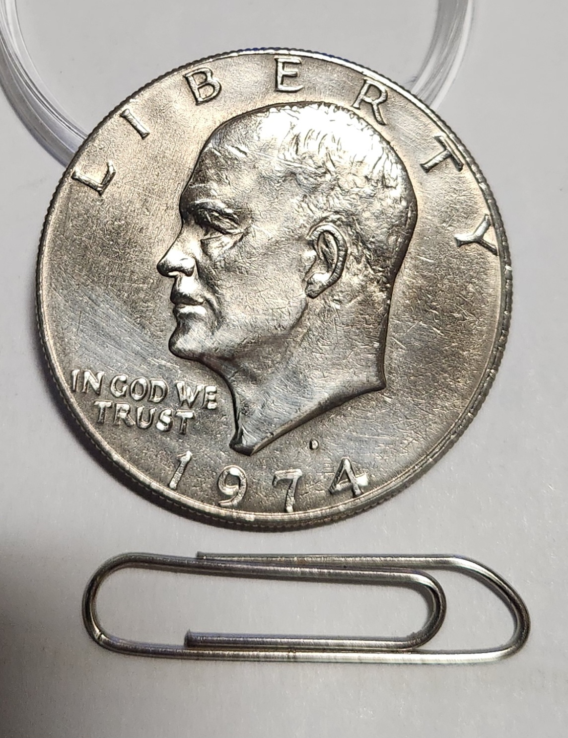 1974년/아이젠하워1달러/실버40%