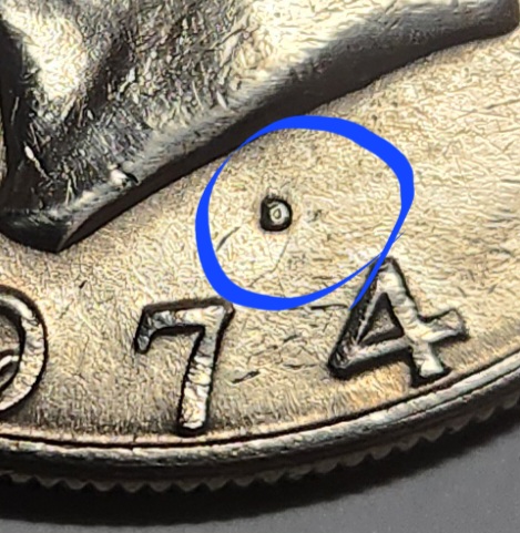 1974년/아이젠하워1달러/실버40%