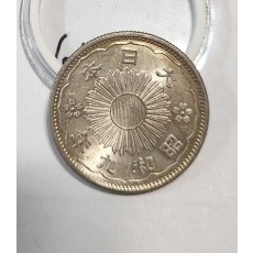 1934년/오십전 은화/실버72%