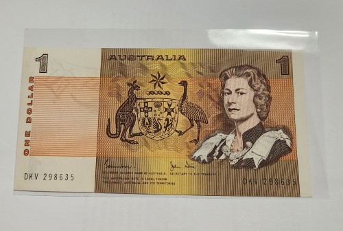 호주 중앙은행1달러/미사용