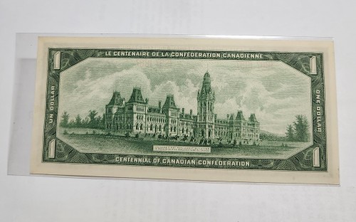 1967년/캐나다중앙은행1달러
