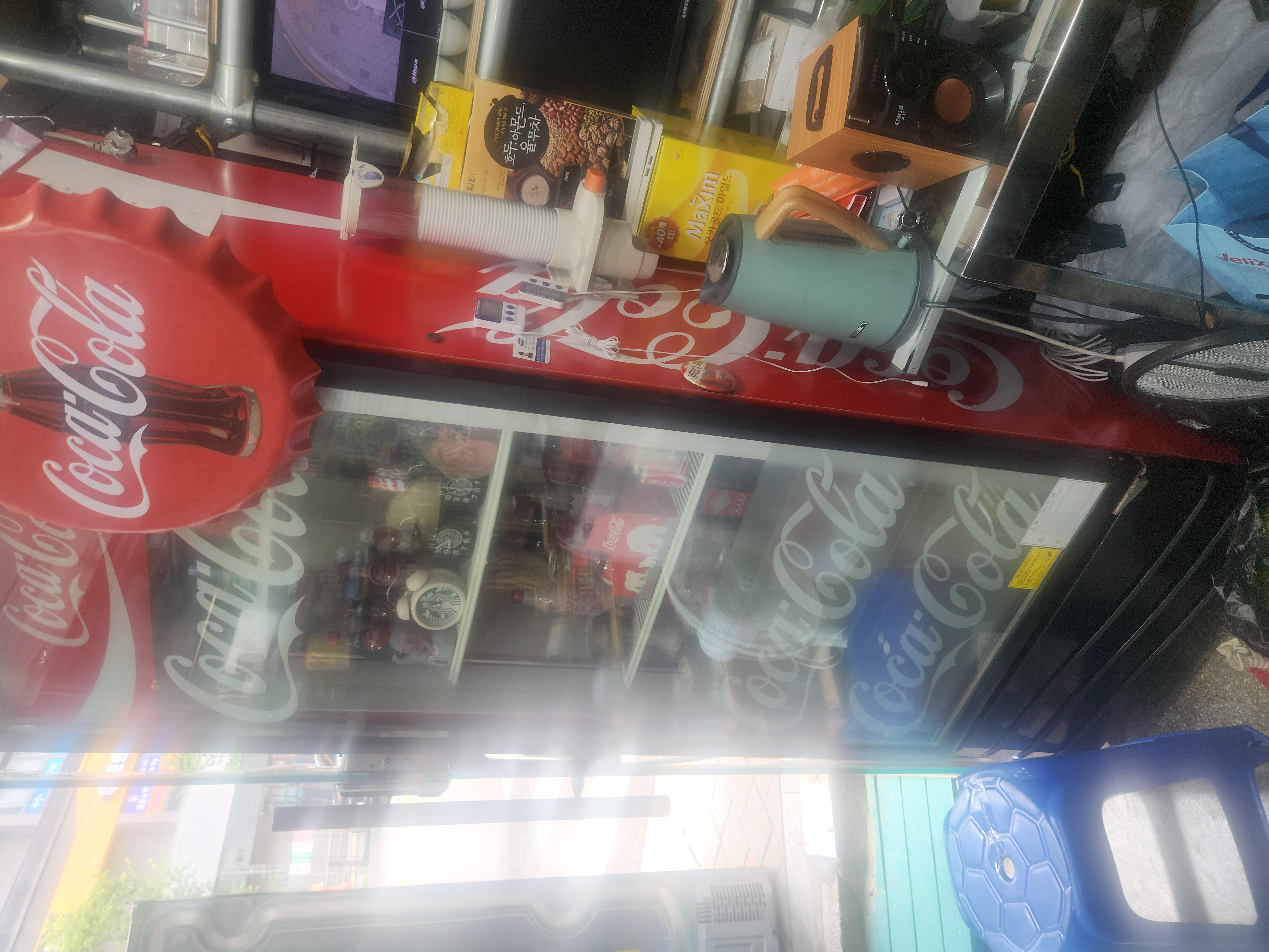 코카콜라 냉장고