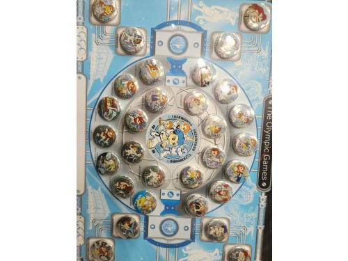 88서울올림픽 기념 뱃지 액자