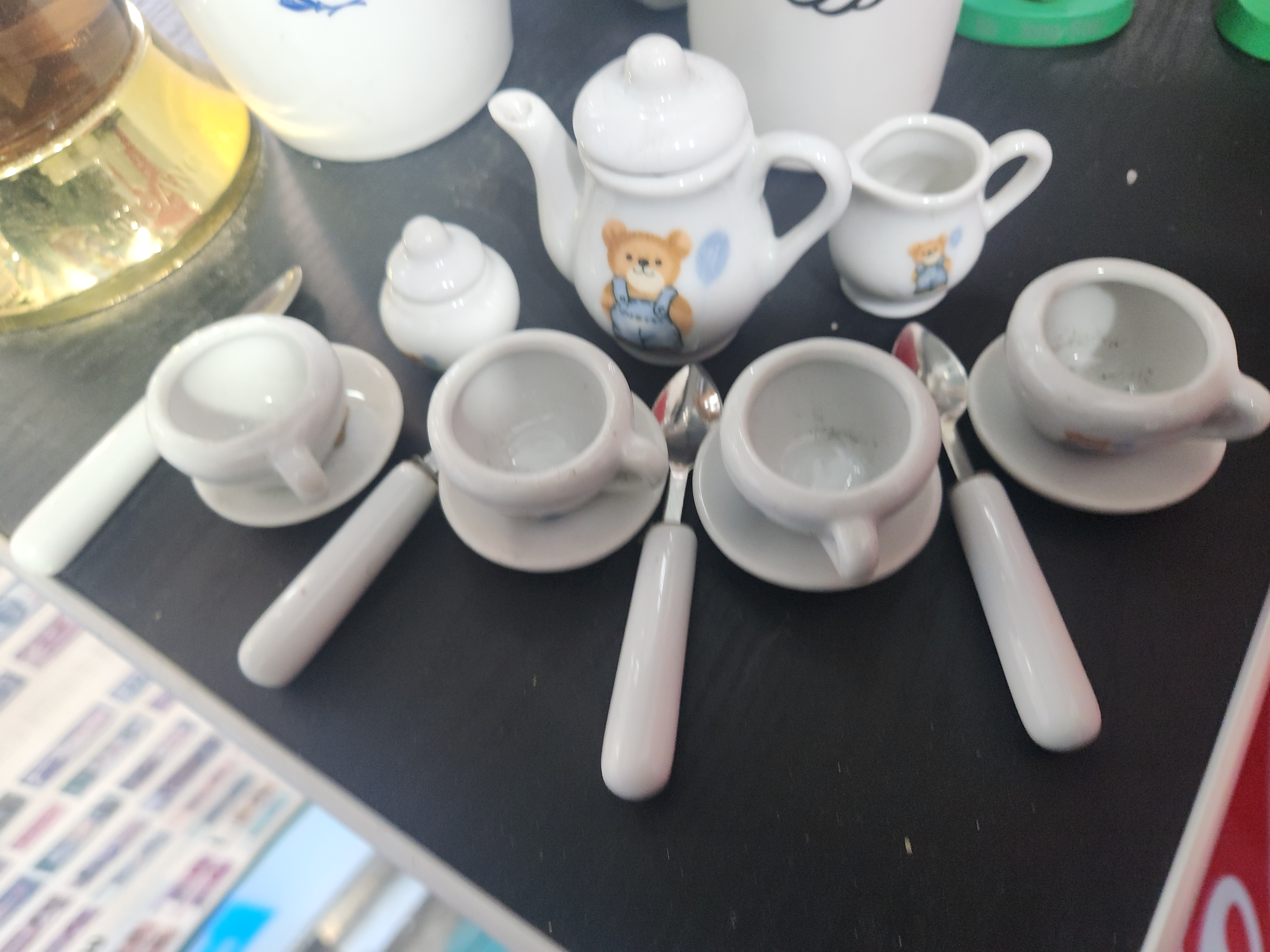 미니도자기 찻잔세트