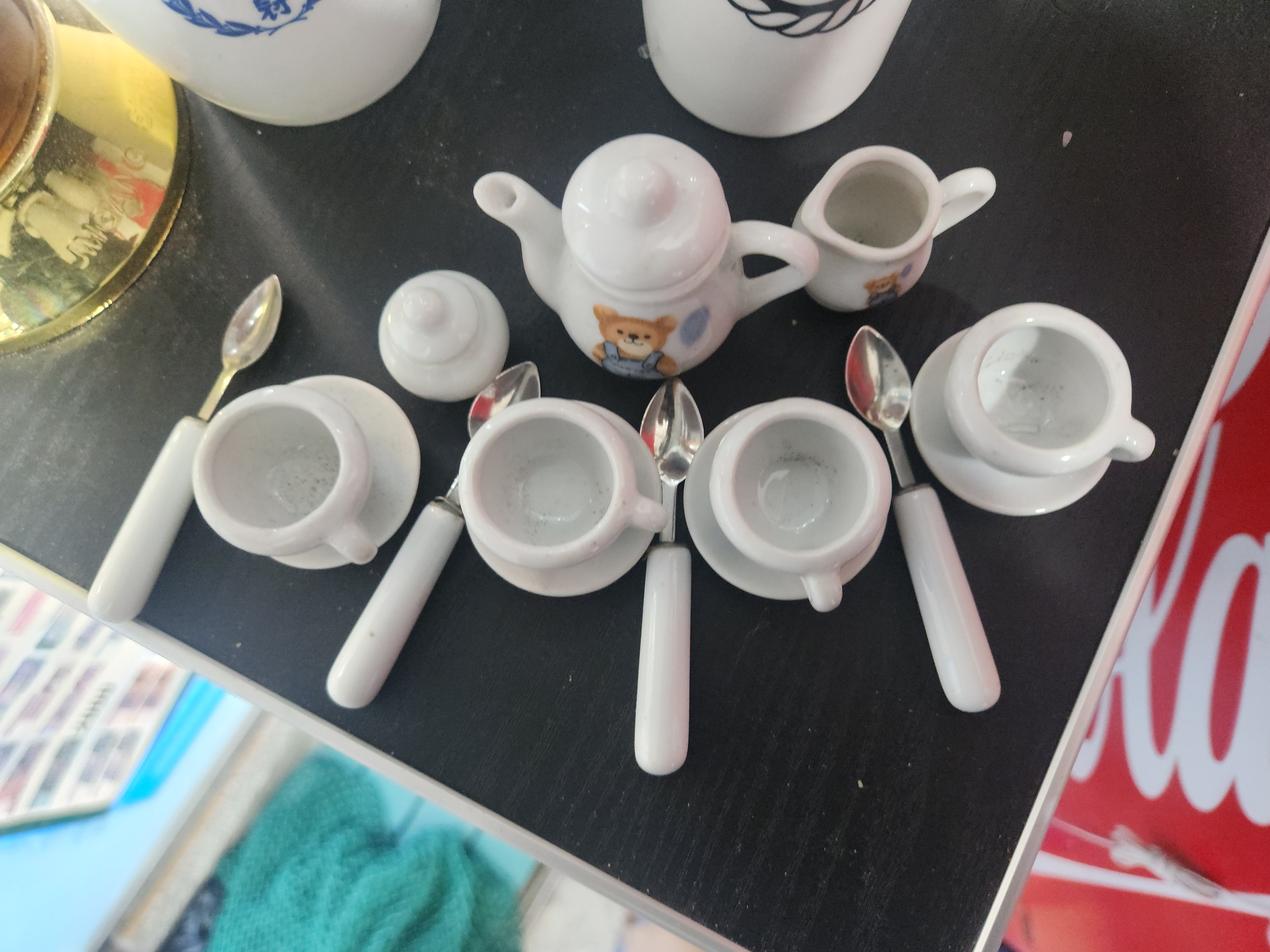 미니도자기 찻잔세트