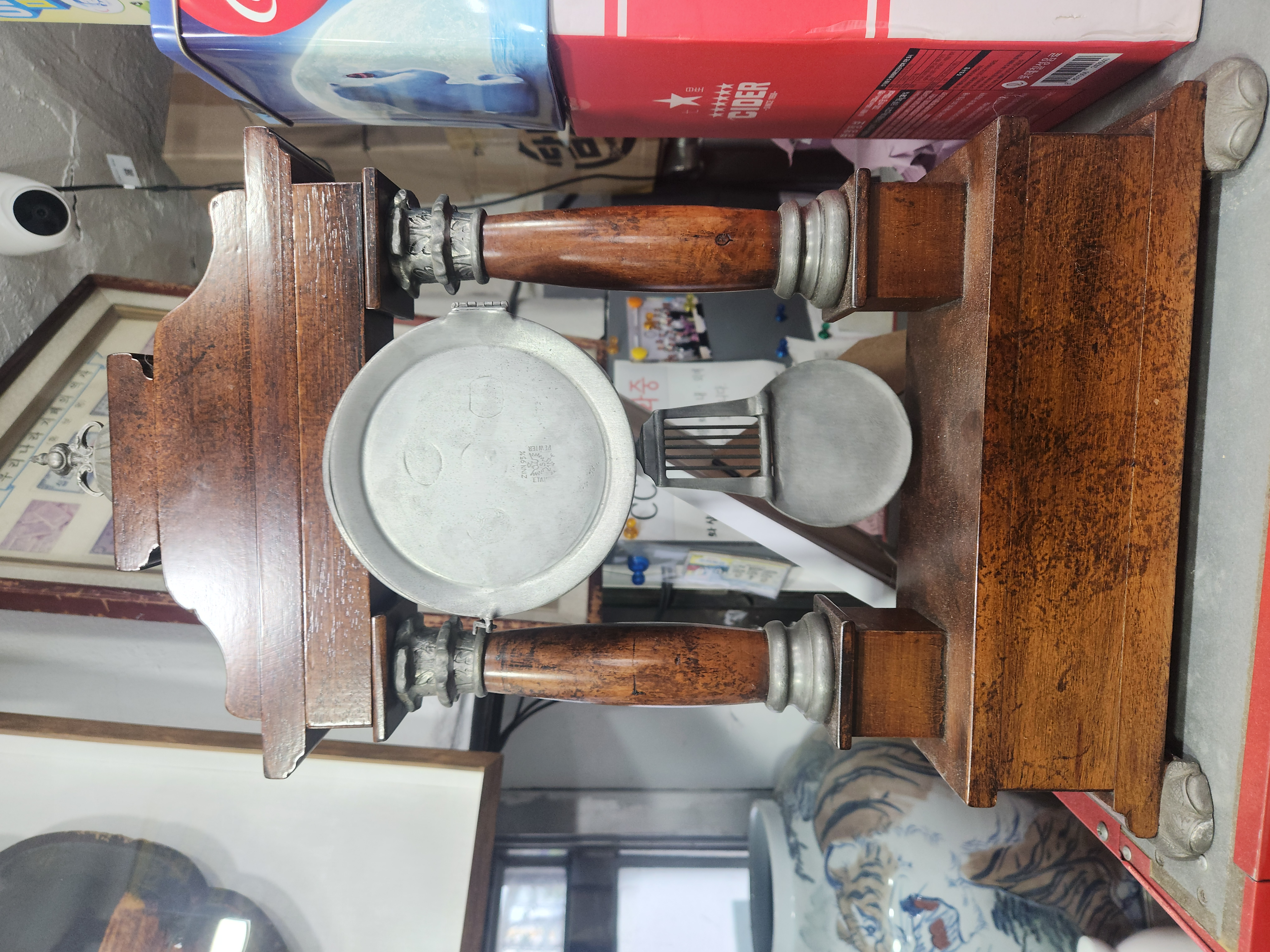 엔틱 탁상용 시계