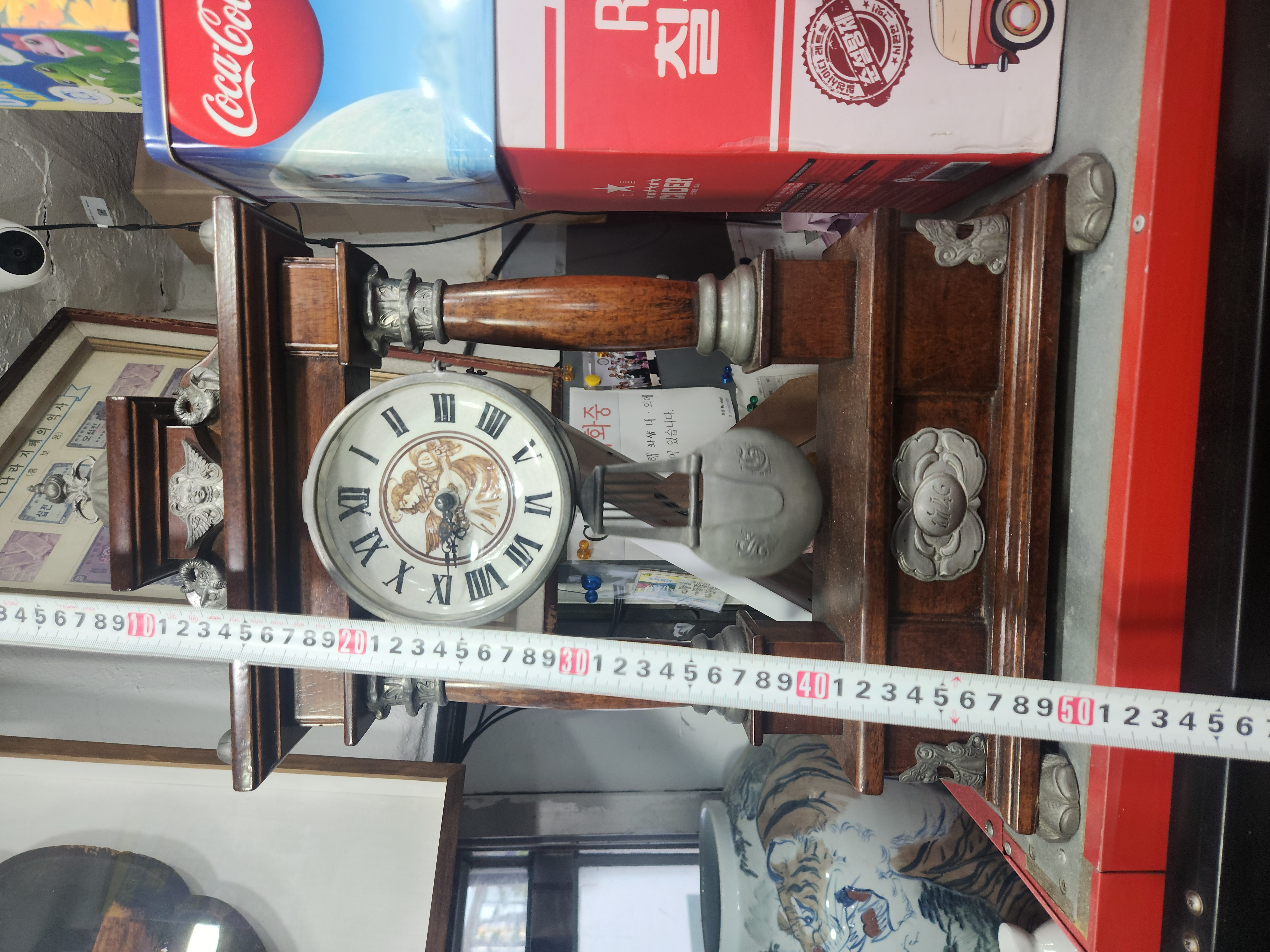 엔틱 탁상용 시계