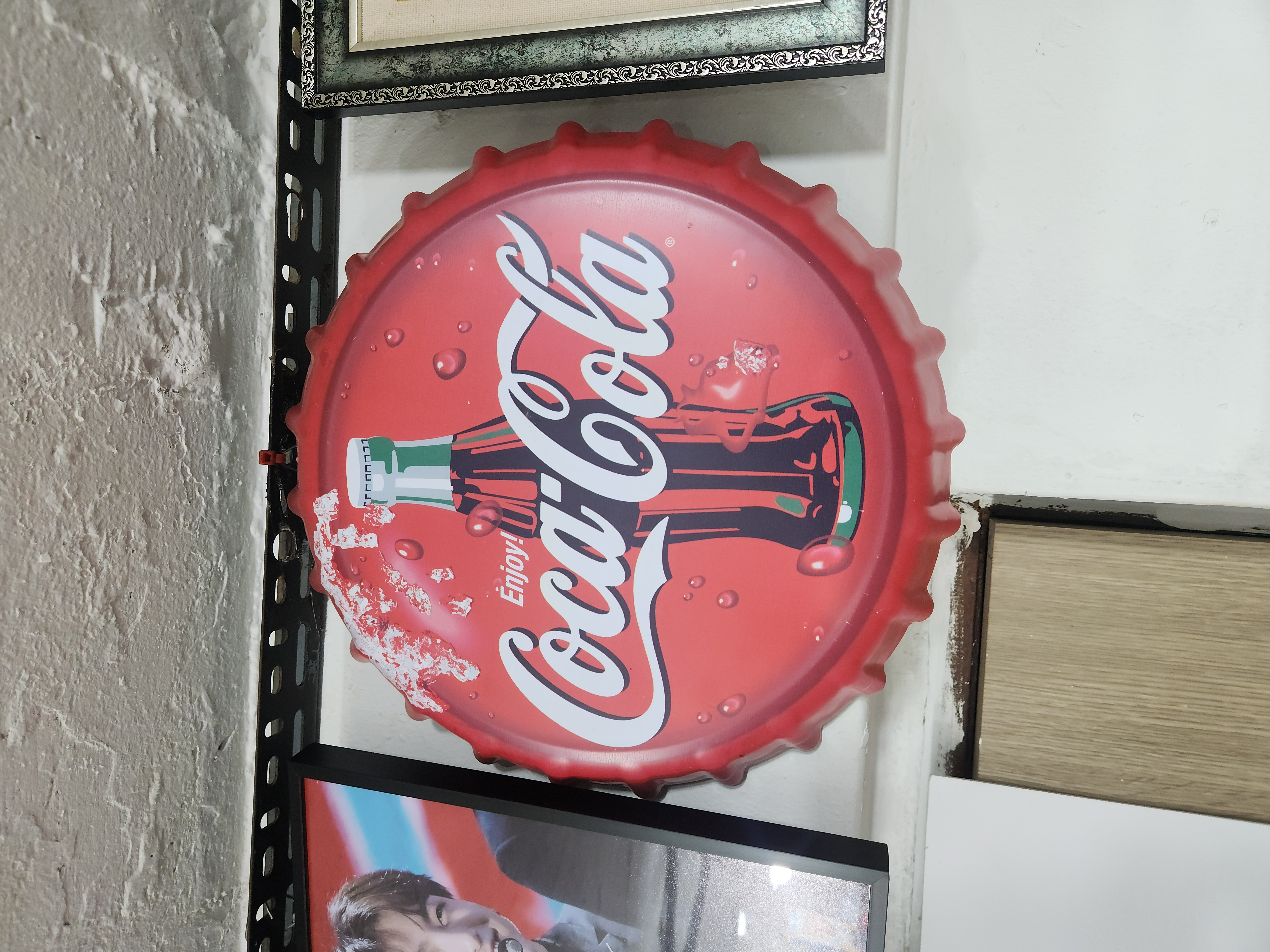 코카콜라 병뚜껑 모형